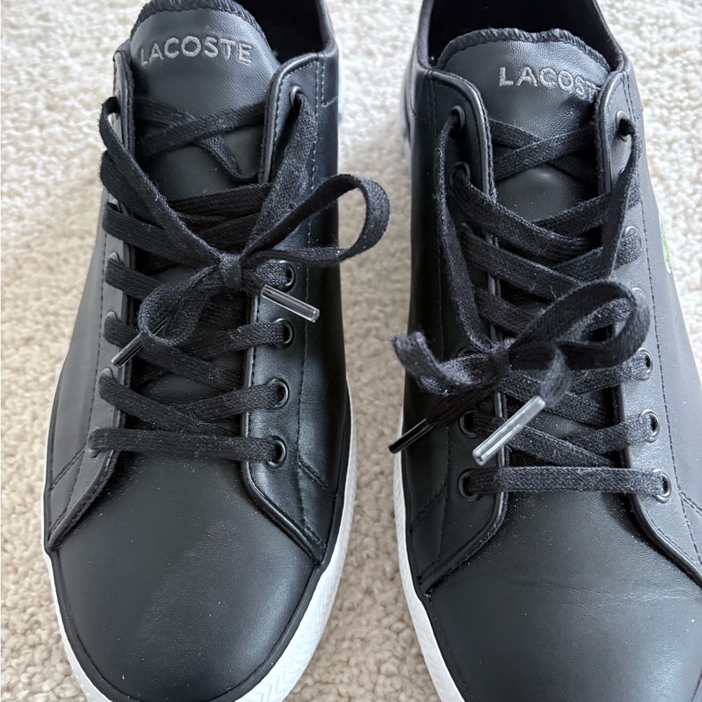 Lacoste Men's Black Sneakers